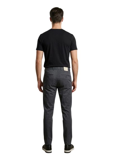Pantalone Chino Uomo Slim Fit a Micro Quadri MICHAEL COAL | Pantaloni | MC1.BRAD.257101302